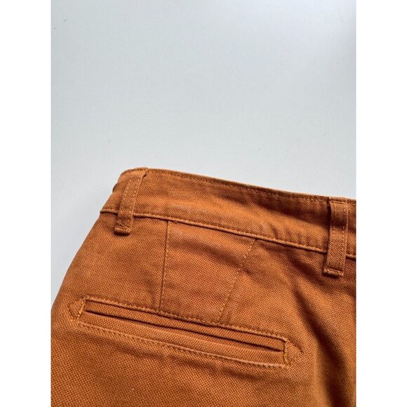 VERSACE Brown 100% Cotton Basketweave Twill Low Rise Skinny Jeans Pants, Size 30 - Picture 7 of 16